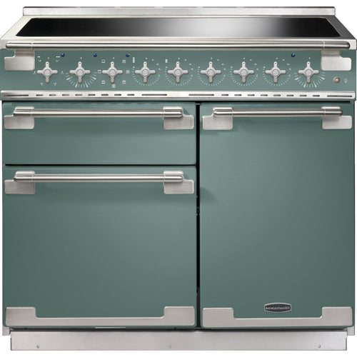 Rangemaster Elise ELS100EIMG - Mineral Green 100cm Range Cooker - Induction - A Rated