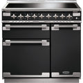 Rangemaster ELS90EICB - Charcoal Black Induction Range Cooker - 90cm - A Rated