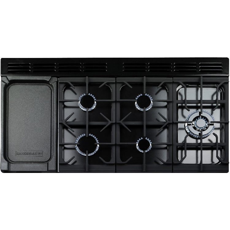 Rangemaster CDL110DFFSB/C - Blue 110cm Range Cooker - Dual Fuel - A Rated