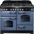 Rangemaster CDL110DFFSB/C - Blue 110cm Range Cooker - Dual Fuel - A Rated