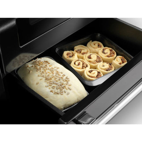 Rangemaster Encore EDL110DFFCB/C - Charcoal Black 110cm Range Cooker - Dual Fuel - A Rated