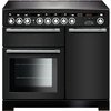 Rangemaster EDL100EICB/C - Charcoal Black/Chrome 100cm Range Cooker - Induction - A Rated