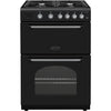 Rangemaster CLA60NGFBL/C - Black Gas Cooker - 71/31L Capacity - A+ Energy Rating