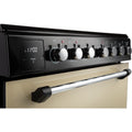 Rangemaster CLA60ECCR/C - Cream Ceramic Electric Cooker - 4 Zones, Double Oven 69/39L, A Energy