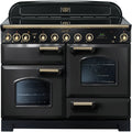 Rangemaster Classic Deluxe CDL110EICB/B - Black 110cm Range Cooker - Induction - A Rated