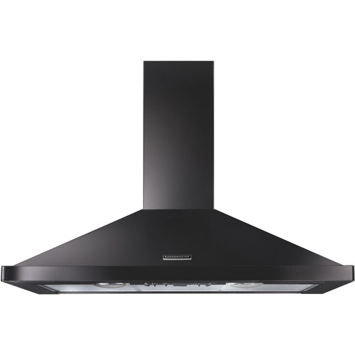 Rangemaster RHDC100SL/C - Slate/Chrome 100cm Chimney Cooker Hood - 50-67 dB - B energy