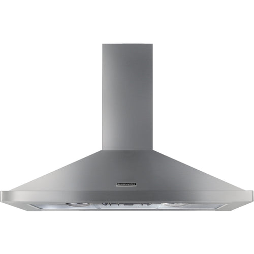 Rangemaster RHDC100SS/C - Stainless Steel 100cm Chimney Cooker Hood - 480 m³/h - B Energy Rating