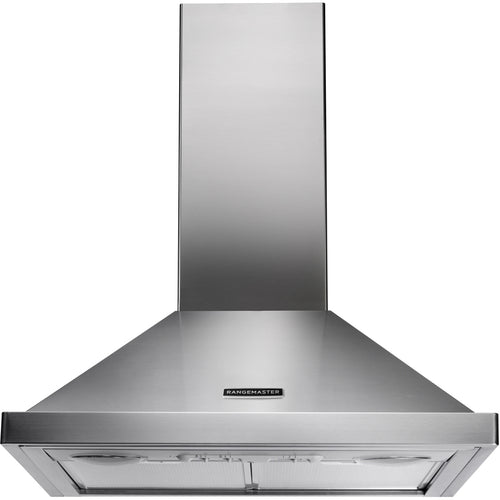 Rangemaster RHDC60SS/C - Stainless Steel/Chrome 60cm Chimney Cooker Hood - 480 m³/h - C Energy