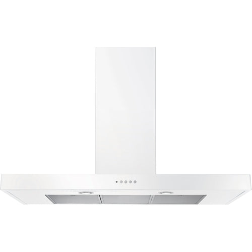 Rangemaster UHDF90WH - White 90cm Chimney Cooker Hood - 610m³/h - B Energy Rating