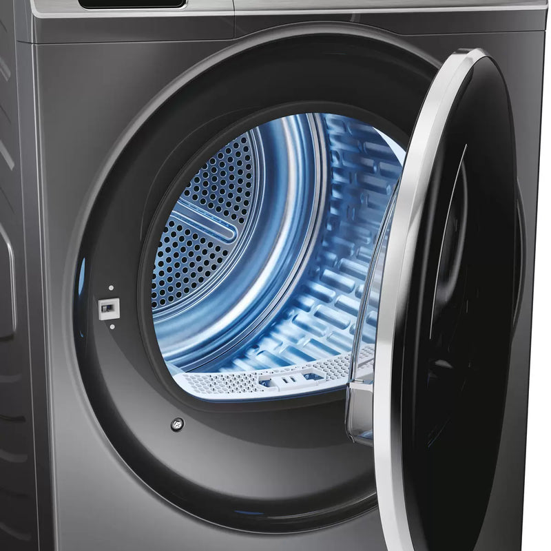Haier HD90-A3Q979RU1 - Grey 9KG Heat Pump Condenser Dryer - A+++ energy