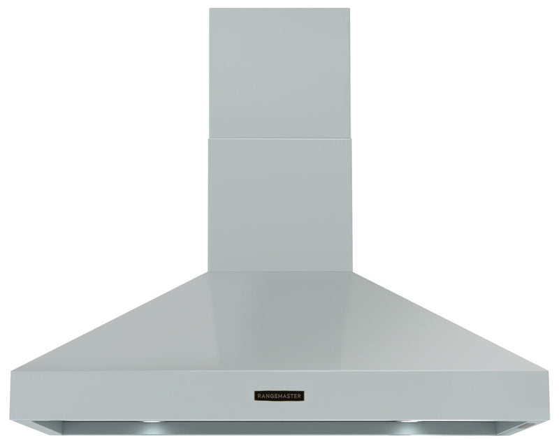 Rangemaster RDLXHD110PMSB/AB1 110 Deluxe Hood - Misty Blue / Antique Brass