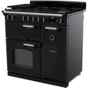 Rangemaster CL90DFPGBL/CM1 - Black/Chrome 90cm Dual Fuel Range Cooker - A Energy