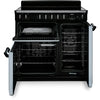 Rangemaster Classic CL90EIPBOR/CM1 - Bordeaux/Chrome Range Cooker - 90cm Induction - A Energy Rating
