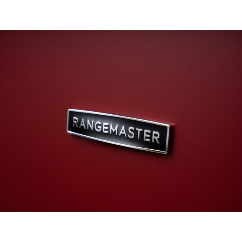 Rangemaster CL100EIPBOR/CM1 - Bordeaux/Chrome Range Cooker - 100cm Induction - A Energy