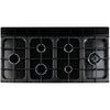Rangemaster CLO110DFPMSB/CM1 - Misty Blue/Chrome 110cm Dual Fuel Range Cooker - 160L Capacity - A Energy