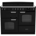 Rangemaster CLO110EIPGBL/CM1 - Black/Chrome Range Cooker - 110cm Induction - A Rated