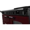 Rangemaster Classic CLO110EIPBOR/CM1 - Bordeaux/Chrome 110cm Range Cooker - Induction Hob - A Rated