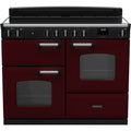 Rangemaster Classic CLO110EIPBOR/CM1 - Bordeaux/Chrome 110cm Range Cooker - Induction Hob - A Rated