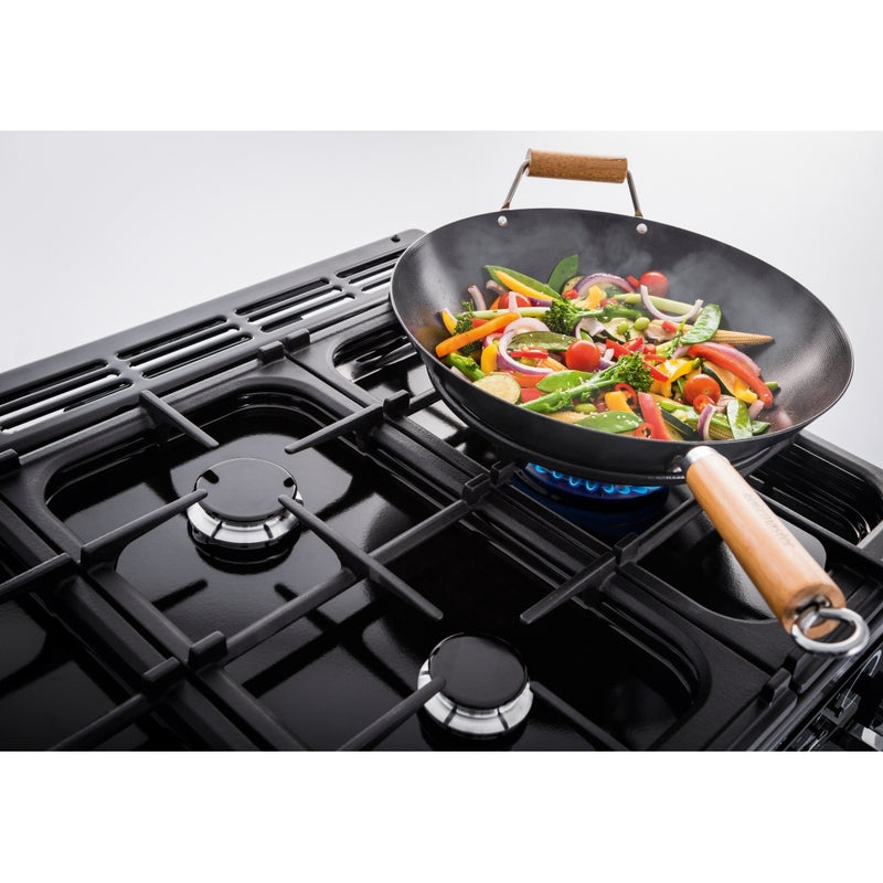 Rangemaster CLDL90DFPBOR/CM1 - Bordeaux/Chrome 90cm Dual Fuel Range Cooker - 80/67L Capacity - A Energy Rating