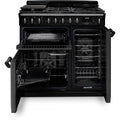 Rangemaster CLDL90DFPBOR/CM1 - Bordeaux/Chrome 90cm Dual Fuel Range Cooker - 80/67L Capacity - A Energy Rating