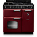 Rangemaster CLDL90DFPBOR/CM1 - Bordeaux/Chrome 90cm Dual Fuel Range Cooker - 80/67L Capacity - A Energy Rating