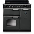 Rangemaster CLDL90EIPSLT/CM1 - Slate/Chrome 90cm Range Cooker - Induction Hob - A Energy Rating