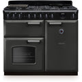 Rangemaster CLDL100DFPSLT/CM1 - Slate/Chrome 100cm Dual Fuel Range Cooker - A Energy Rating