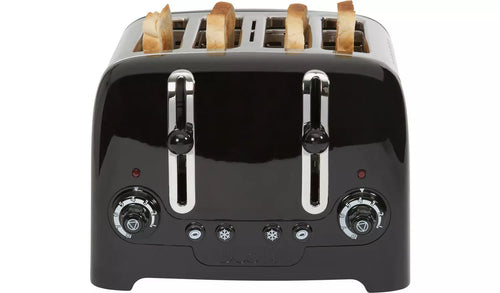 Dualit DPP4 Lite - Black 4 Slice Toaster - Cool Touch - B