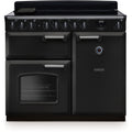 Rangemaster CLDL100EIPCBL/CM1 - Charcoal Black/Chrome 100cm Range Cooker - Induction - A Rated