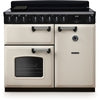 Rangemaster CLDL100EIPPCR/CM1 - Pale Cream/Chrome 100cm Range Cooker - Induction - A Rated