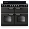 Rangemaster Classic Deluxe - Slate/Chrome Range Cooker - 110cm Induction - A Energy