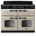 Rangemaster CLDLB110EIPPCR/CM1 - Pale Cream/Chrome Range Cooker - 110cm Induction - A Energy