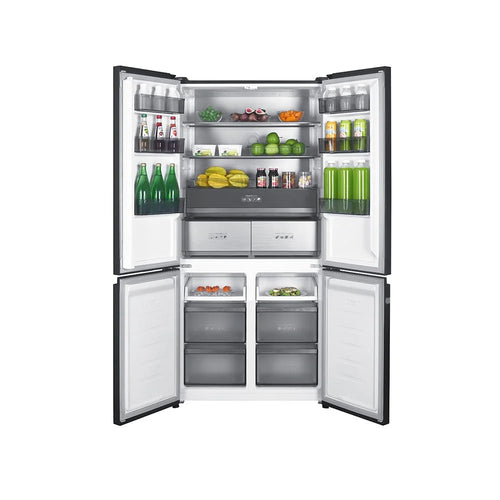 Teknix TMD19091SIX - Inox 505L Multi Door American Fridge Freezer - Total No Frost - E Rated