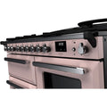 Rangemaster ESDLO110DFPPPK/CM1 Estel Deluxe 110cm Dual Fuel Pale Pink/Chrome