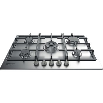 Indesit THP 751 W/IX/I - Inox Gas Hob - 73cm - 5 Burners