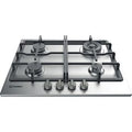 Indesit THP 641 W/IX/I - Stainless Steel 4 Burner Gas Hob