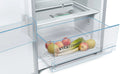 Bosch Series 4 KSV36VLEP - Stainless steel look Freestanding Fridge - E energy