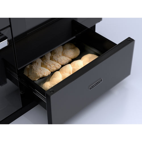 Rangemaster EDDLO110EIGBLK/CM1 Edge Deluxe 110cm Induction Black Glass/Chrome