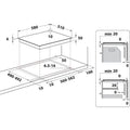 Indesit RI 860 C - Black 4 Zone Ceramic Hob