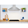 Indesit IHPC 9.5 LM X - Stainless Steel 90cm Wall Mounted Cooker Hood - 3 Speeds - LED Lighting