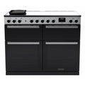Rangemaster EDDLB110EIGBLK/CM1 Edge Deluxe 110cm BC Induction Black Glass/Chrome