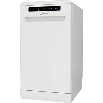 Indesit DSFO 3T224 Z UK N - White 10 Place Settings Slimline Dishwasher - 45cm Width - Energy Rating Unknown