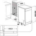 Indesit DSFO 3T224 Z UK N - White 10 Place Settings Slimline Dishwasher - 45cm Width - Energy Rating Unknown