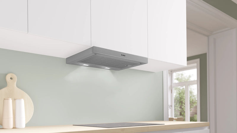 Bosch DFM063W57B  - Silver Telescopic Cooker Hood - 60cm