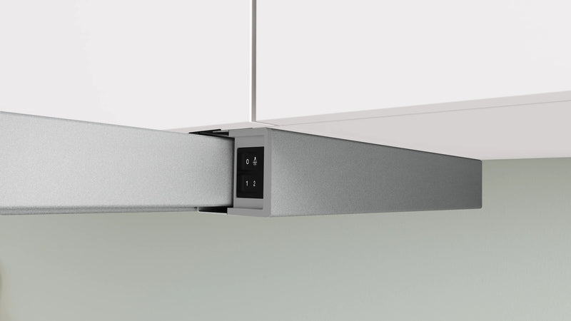 Bosch DFM063W57B  - Silver Telescopic Cooker Hood - 60cm