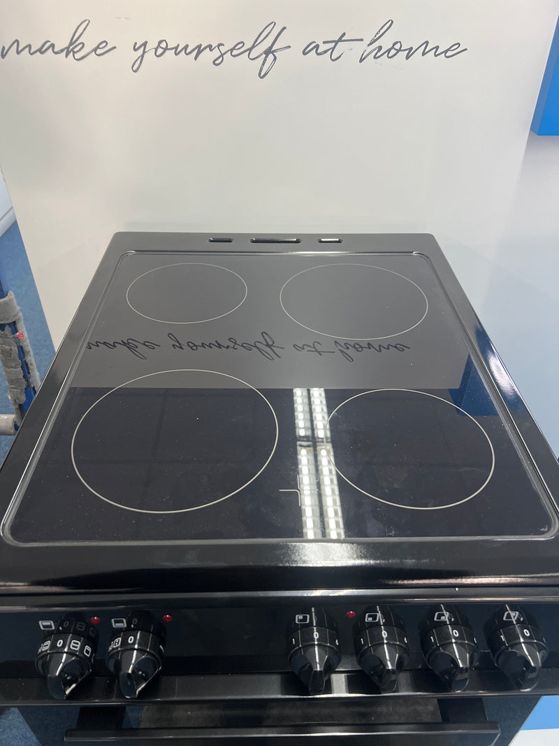 Statesman EDC50B - Black 4 Zone Electric Cooker - Unboxed