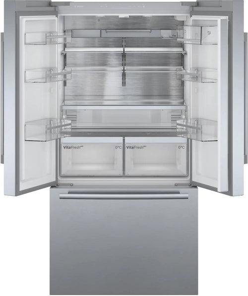 Bosch Series 8 KFF96PIEP - Stainless steel Side by Side Frost Free Fridge Freezer - E energy