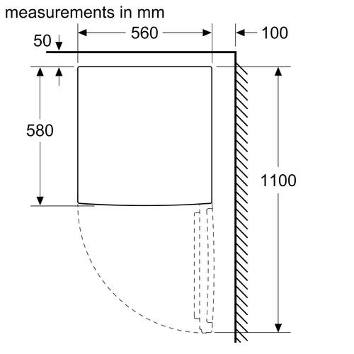Bosch Series 2 KTR15NWEAG - White Under Counter Larder Fridge - 134L - E Rated