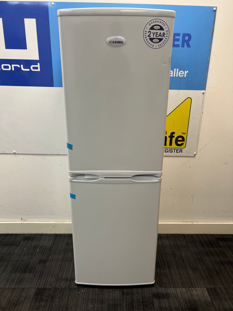 Iceking IK8951EW - White Freestanding 50/50 Manual Defrost Fridge Freezer - E energy - Unboxed