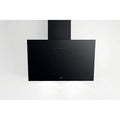 Indesit IHVP 62F LT K - Black Cooker Hood - 60cm Wide - LED Lighting